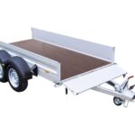Remorque double essieu freinée Humbaur Alumaster Tandem 2500 – 3030x1500x350 mm – 2500 kg PTAC
